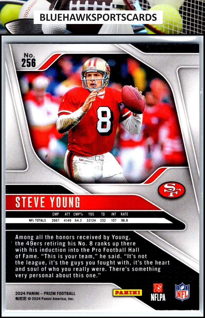 2024 Panini Prizm #256 Steve Young