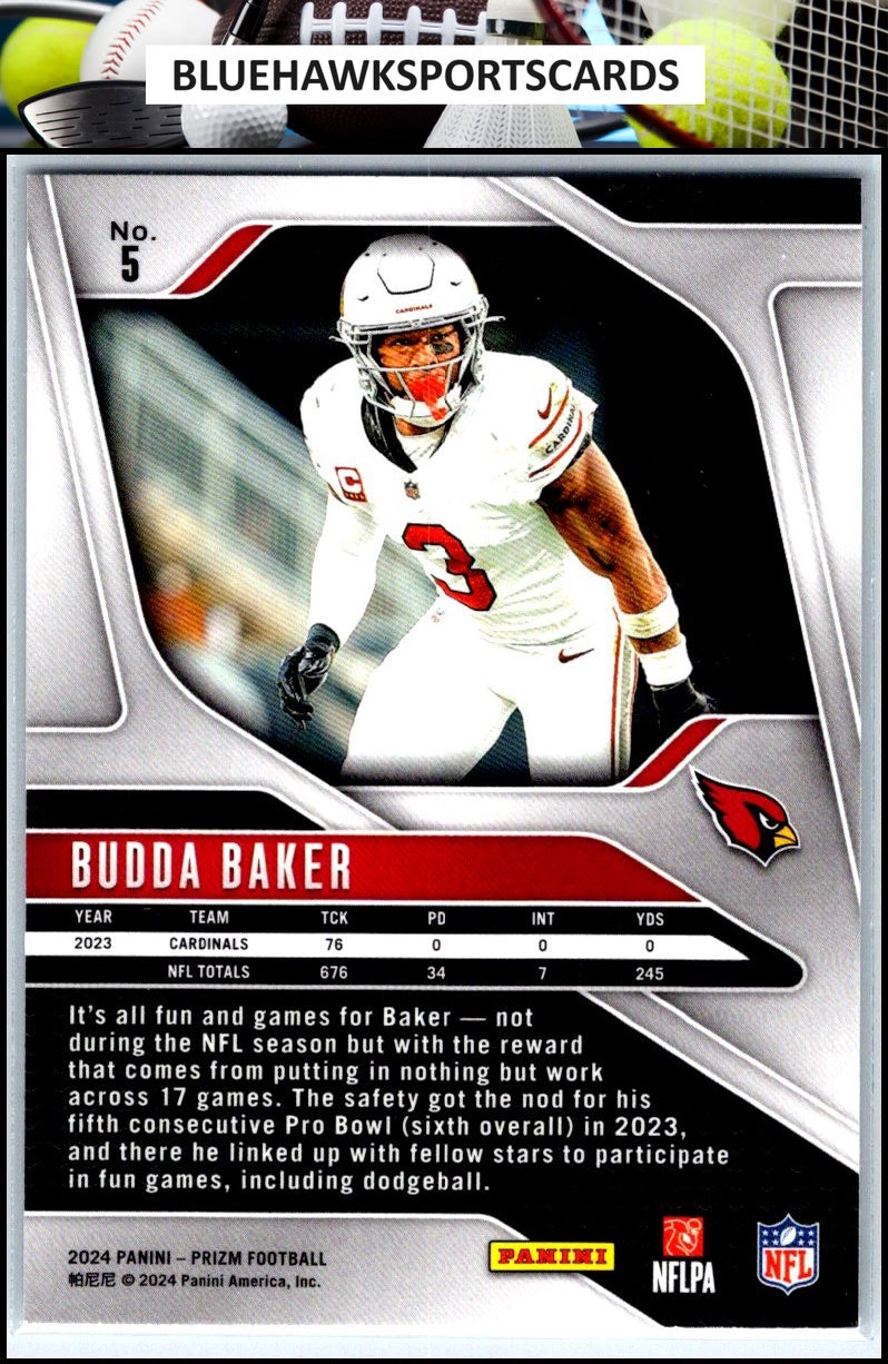 2024 Panini Prizm #5 Budda Baker