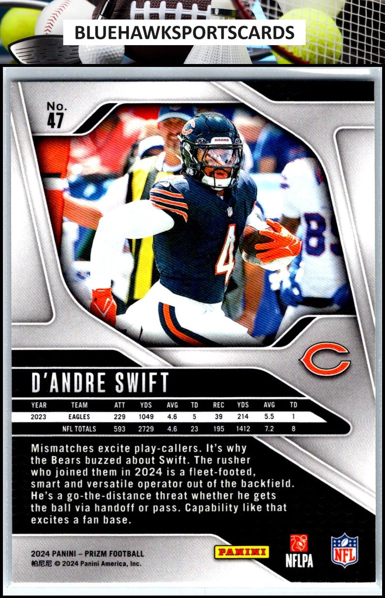 2024 Panini Prizm #47 D'Andre Swift
