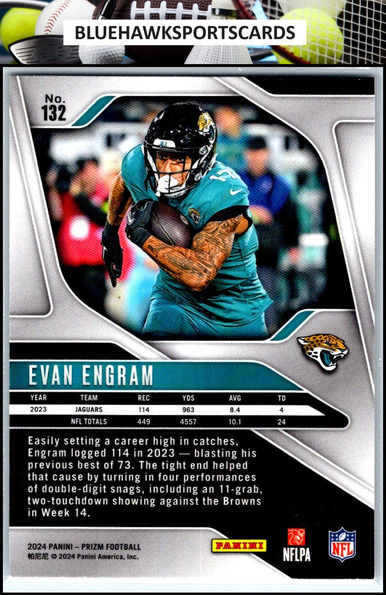 2024 Panini Prizm #132 Evan Engram