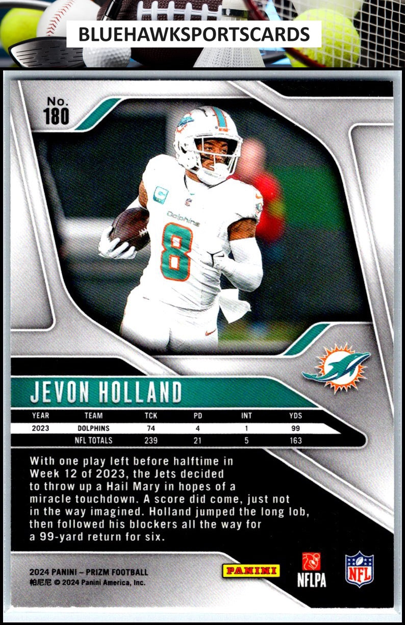 2024 Panini Prizm #180 Jevon Holland