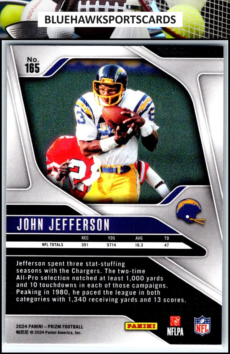 2024 Panini Prizm #165 John Jefferson
