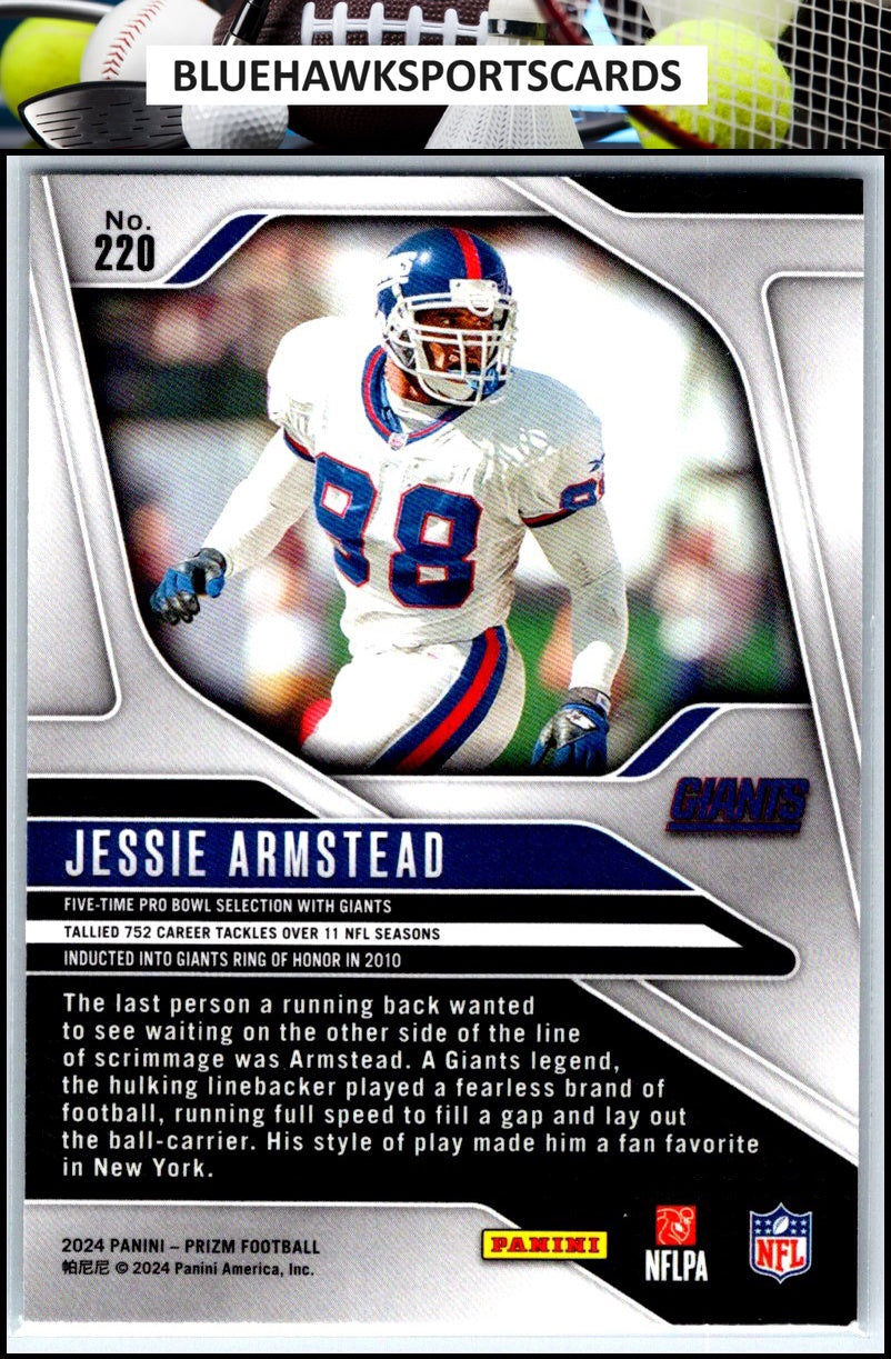 2024 Panini Prizm #220 Jessie Armstead