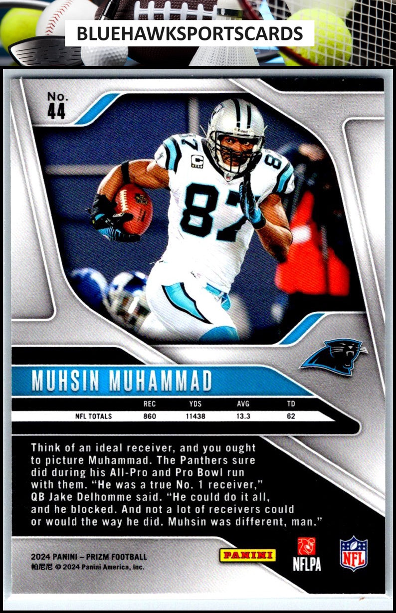 2024 Panini Prizm #44 Muhsin Muhammad