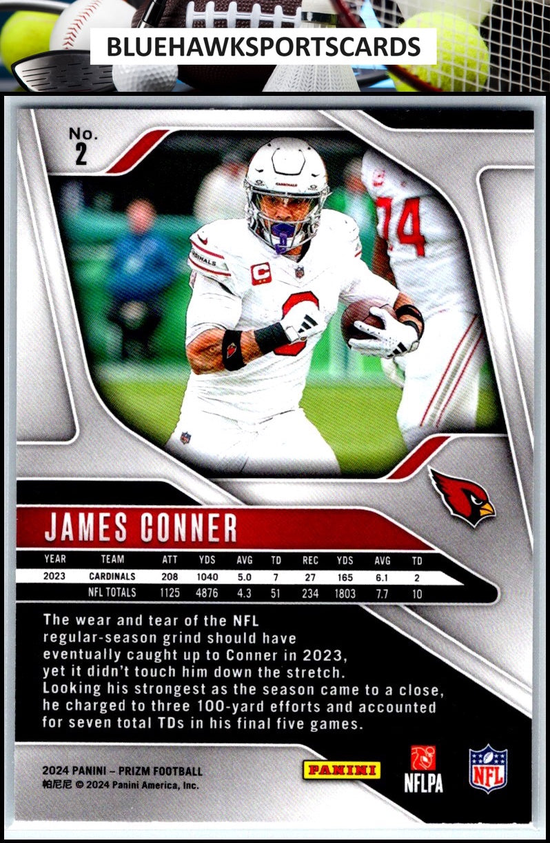 2024 Panini Prizm #2 James Conner