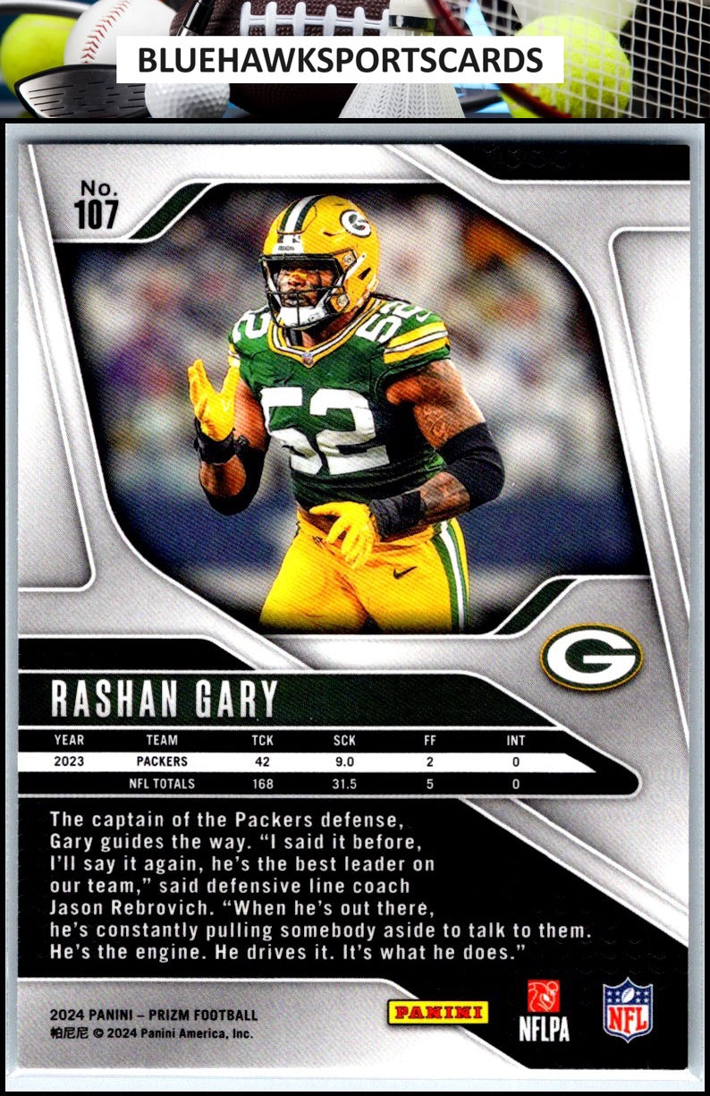 2024 Panini Prizm #107 Rashan Gary