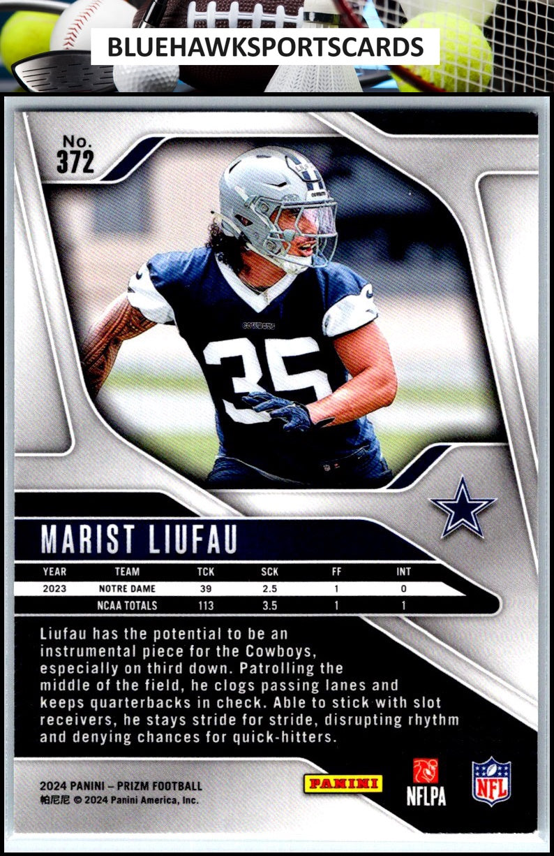 2024 Panini Prizm #372 Marist Liufau