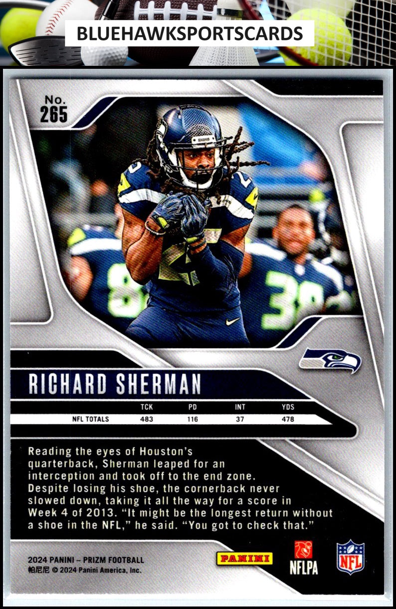 2024 Panini Prizm #265 Richard Sherman
