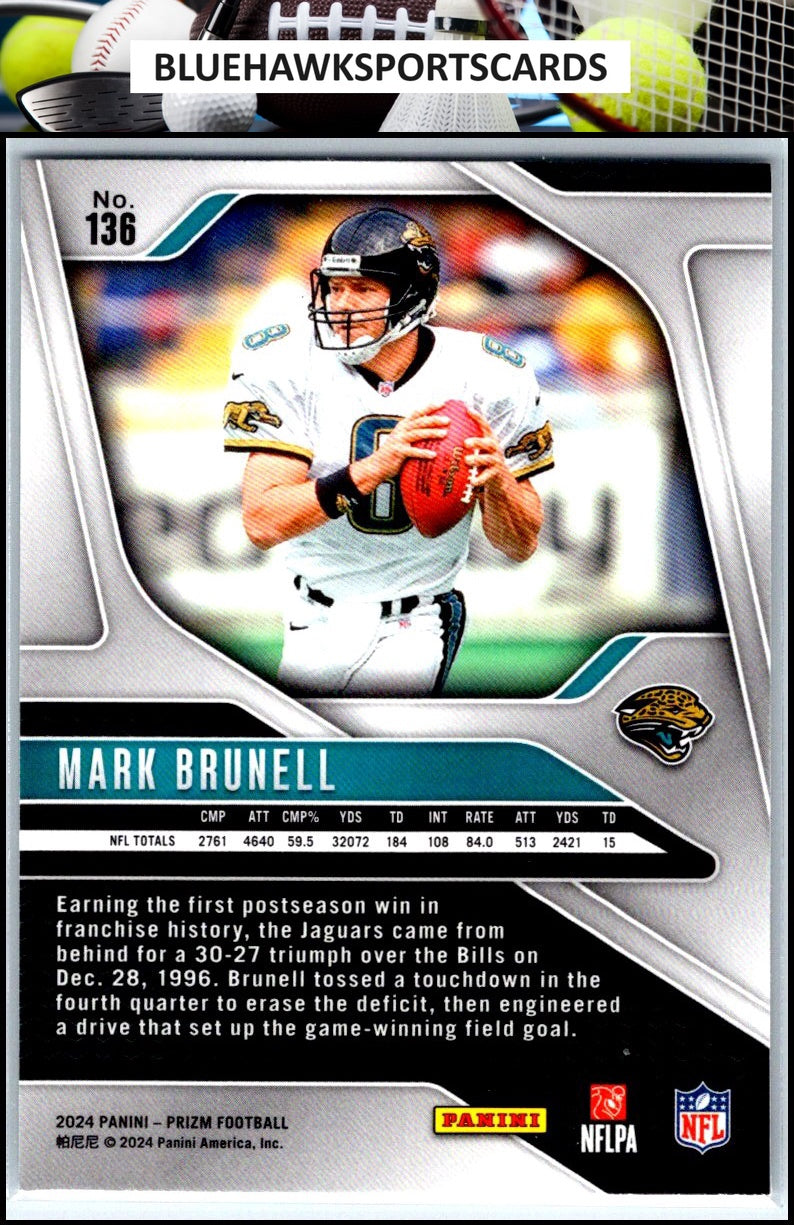 2024 Panini Prizm #136 Mark Brunell