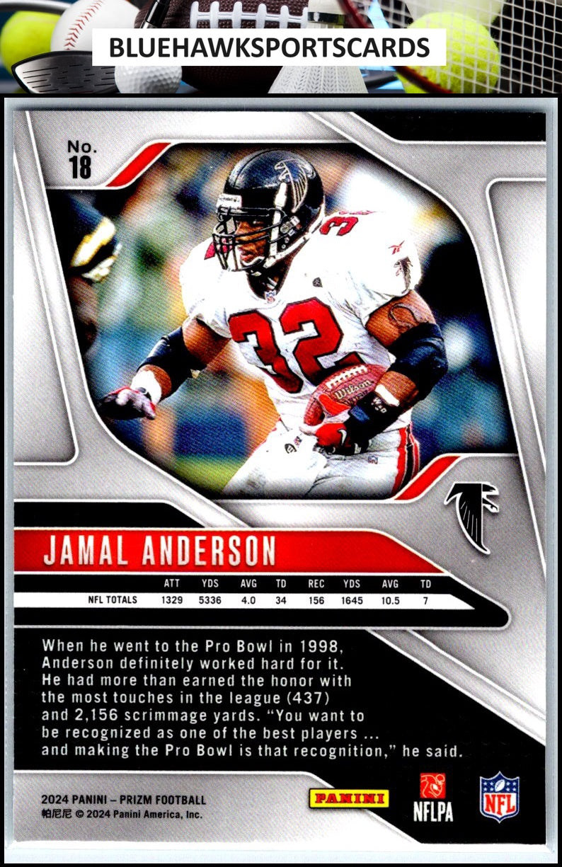 2024 Panini Prizm #18 Jamal Anderson