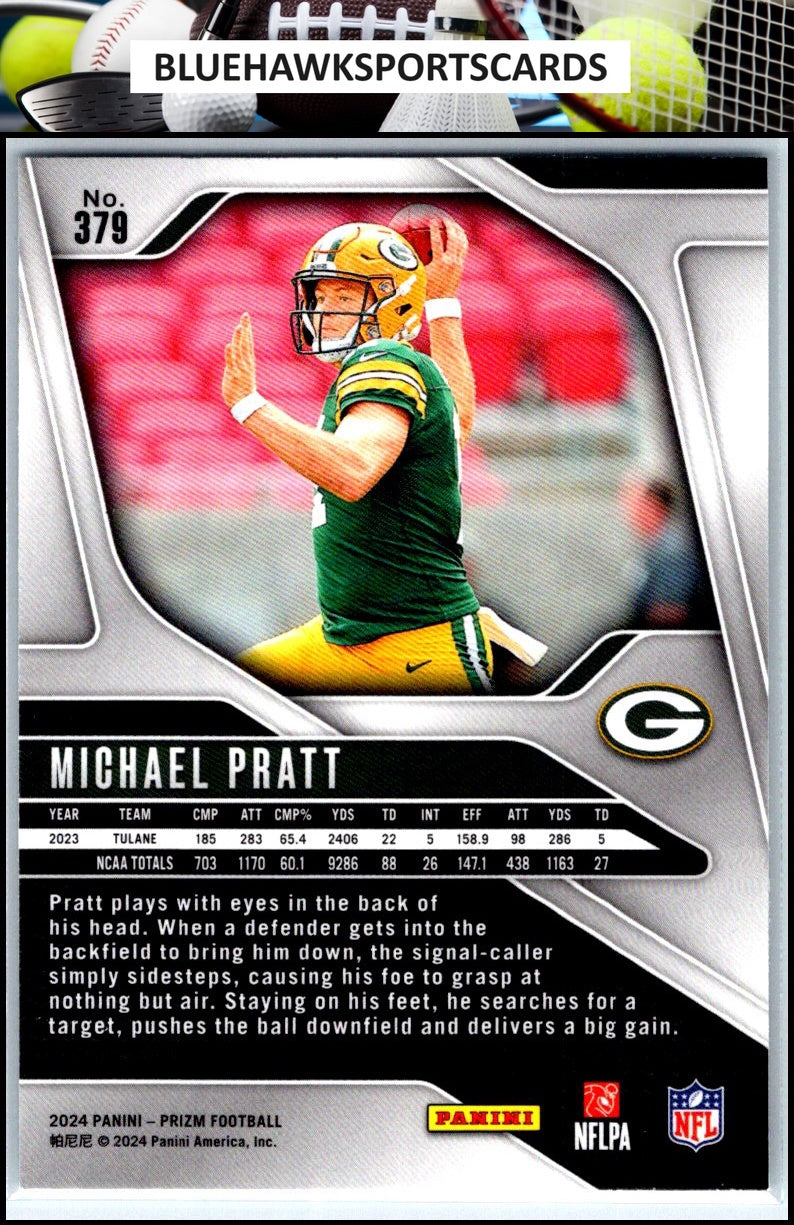 2024 Panini Prizm #379 Michael Pratt