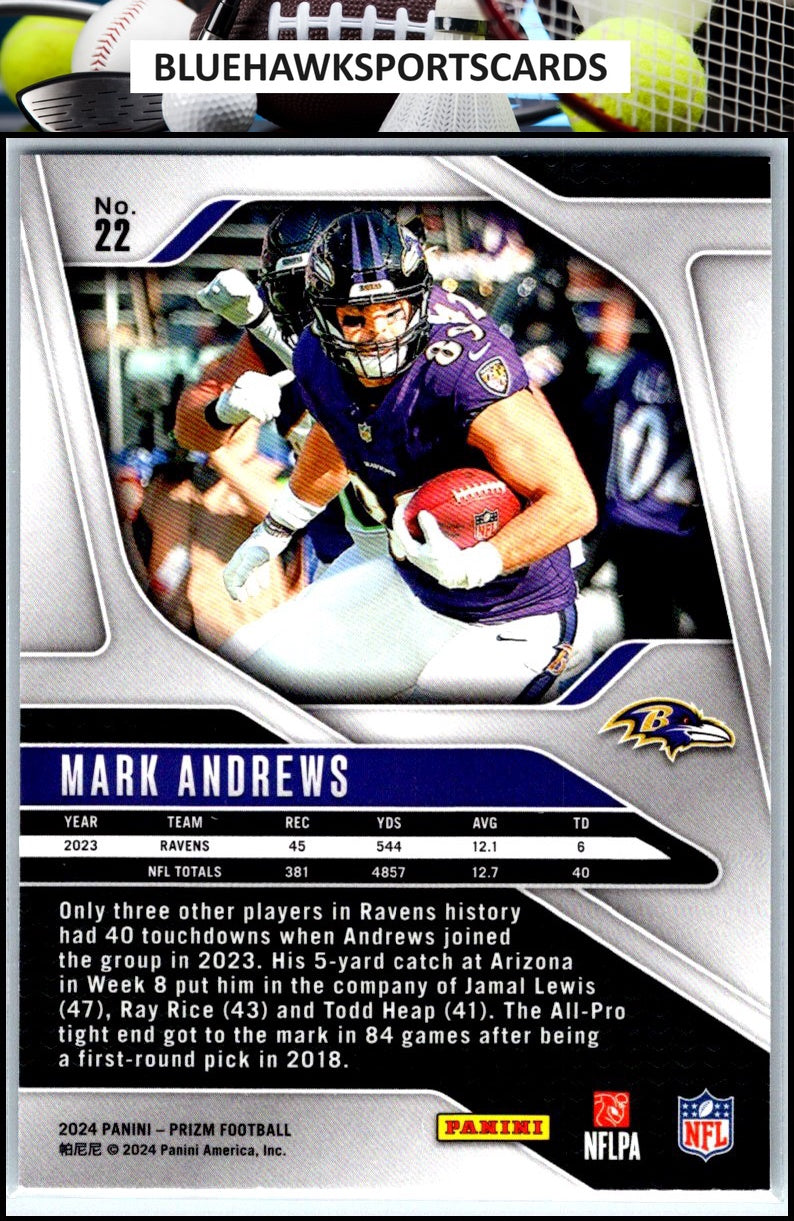 2024 Panini Prizm #22 Mark Andrews