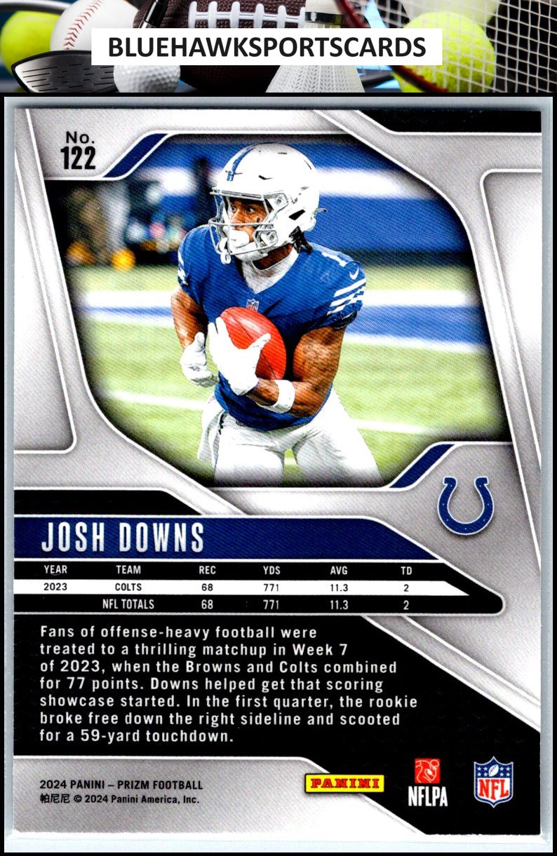 2024 Panini Prizm #122 Josh Downs