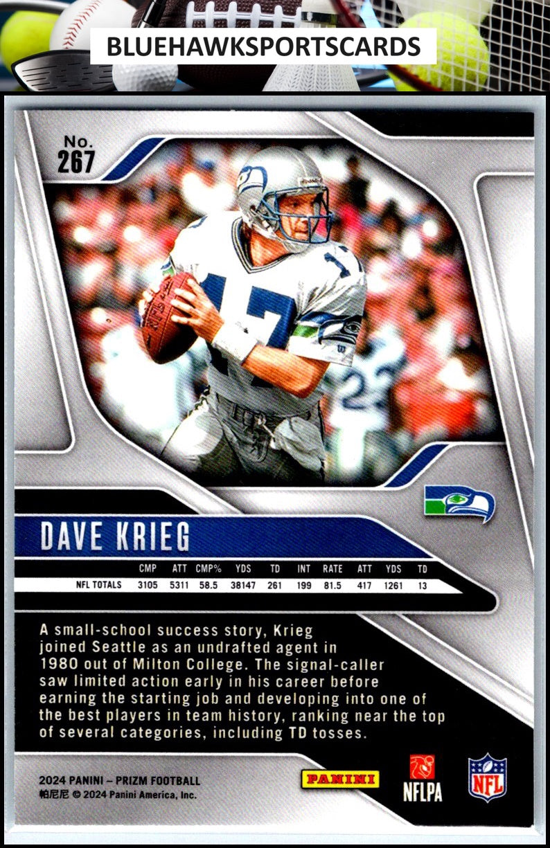 2024 Panini Prizm #267 Dave Krieg