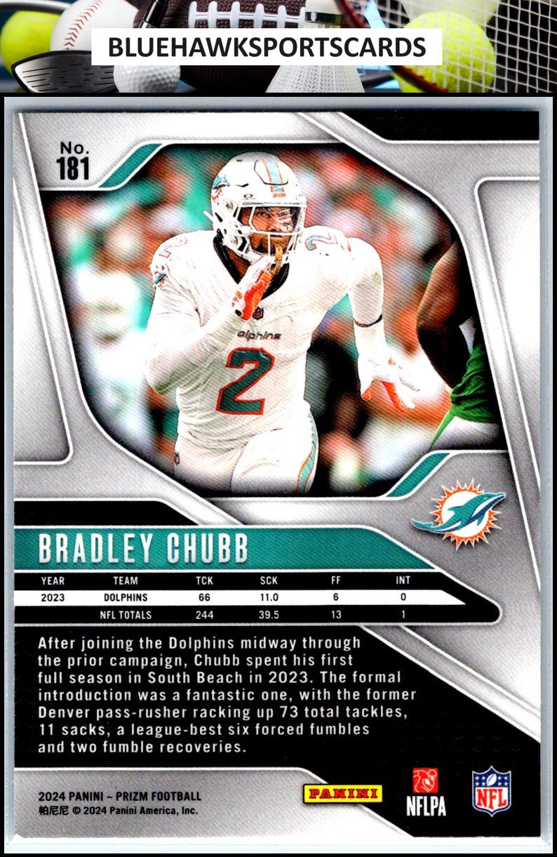 2024 Panini Prizm #181 Bradley Chubb