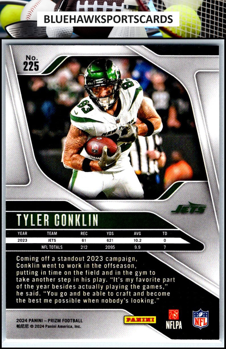 2024 Panini Prizm #225 Tyler Conklin