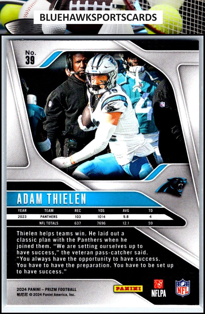 2024 Panini Prizm #39 Adam Thielen