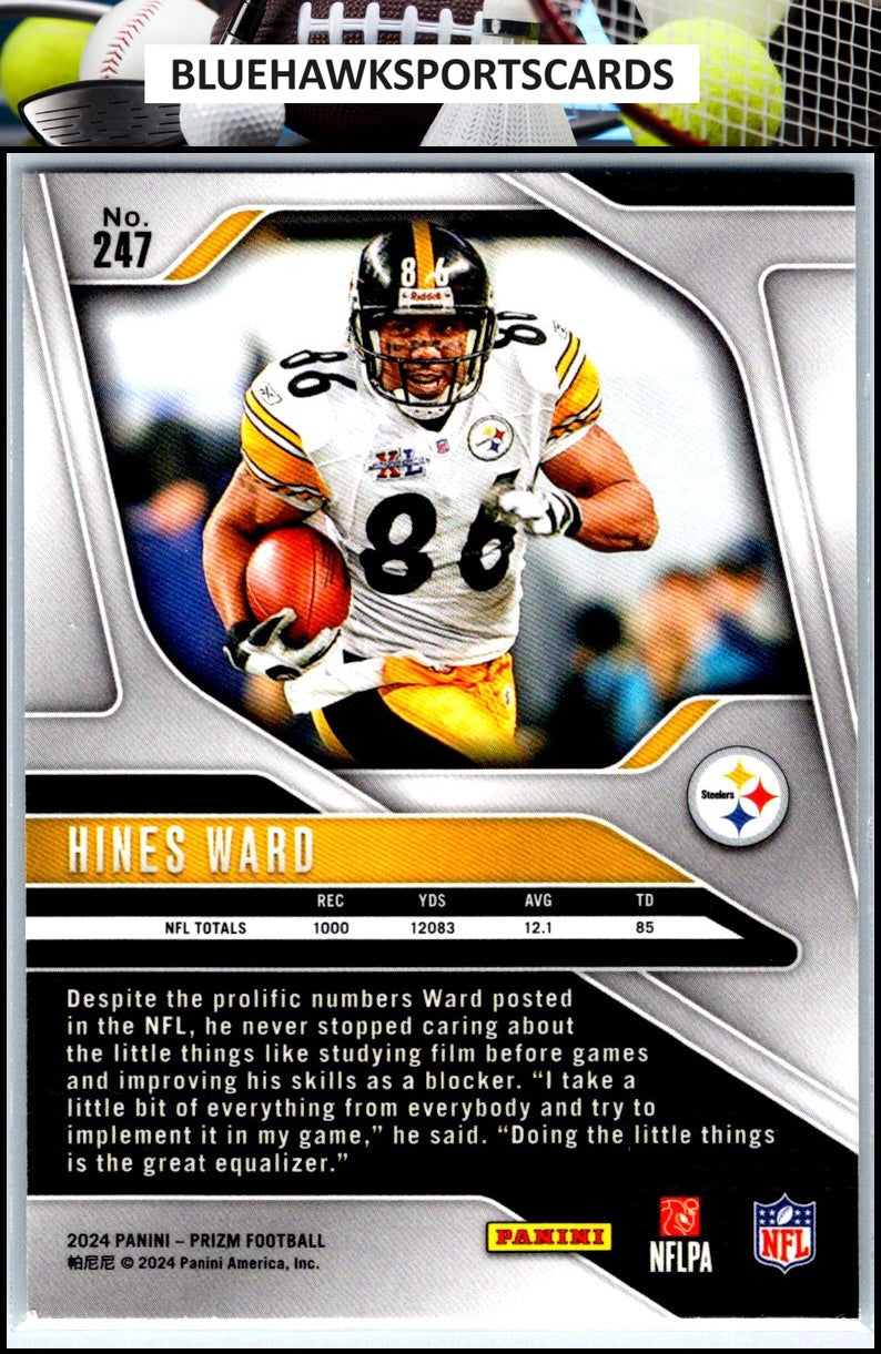 2024 Panini Prizm #247 Hines Ward