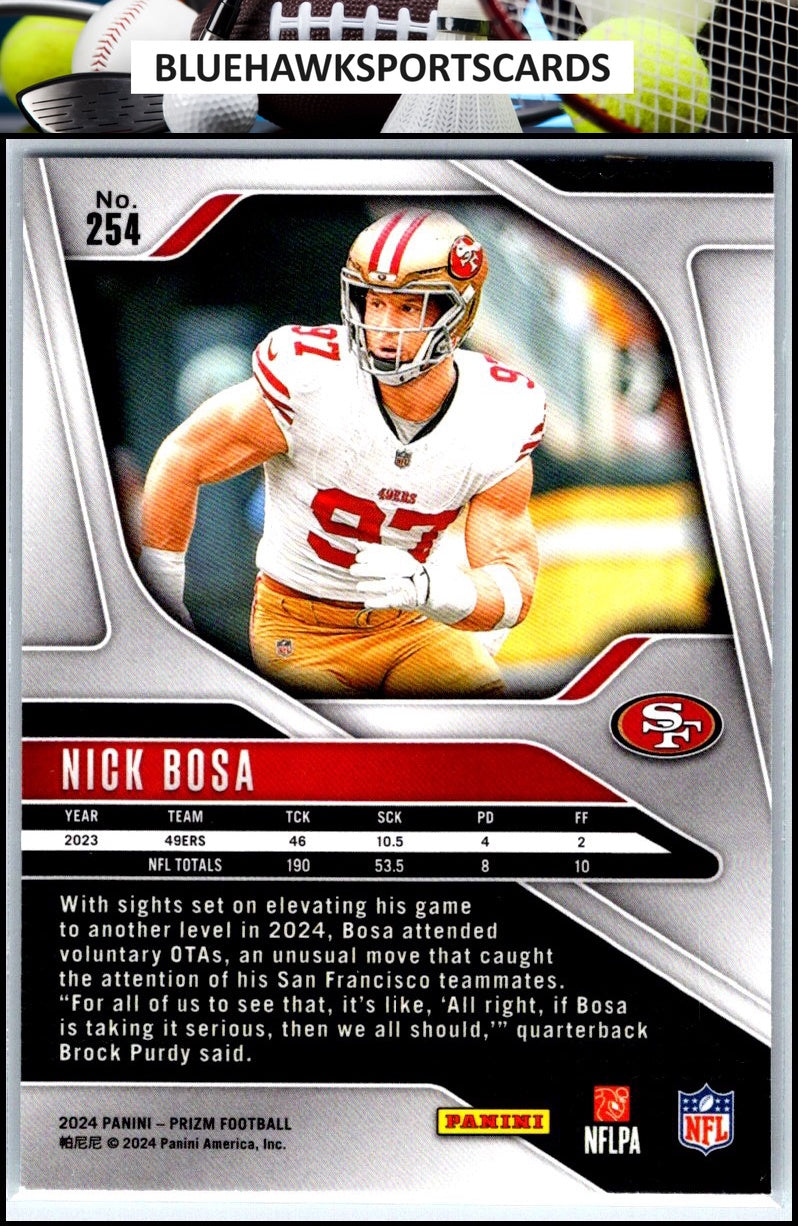 2024 Panini Prizm #254 Nick Bosa