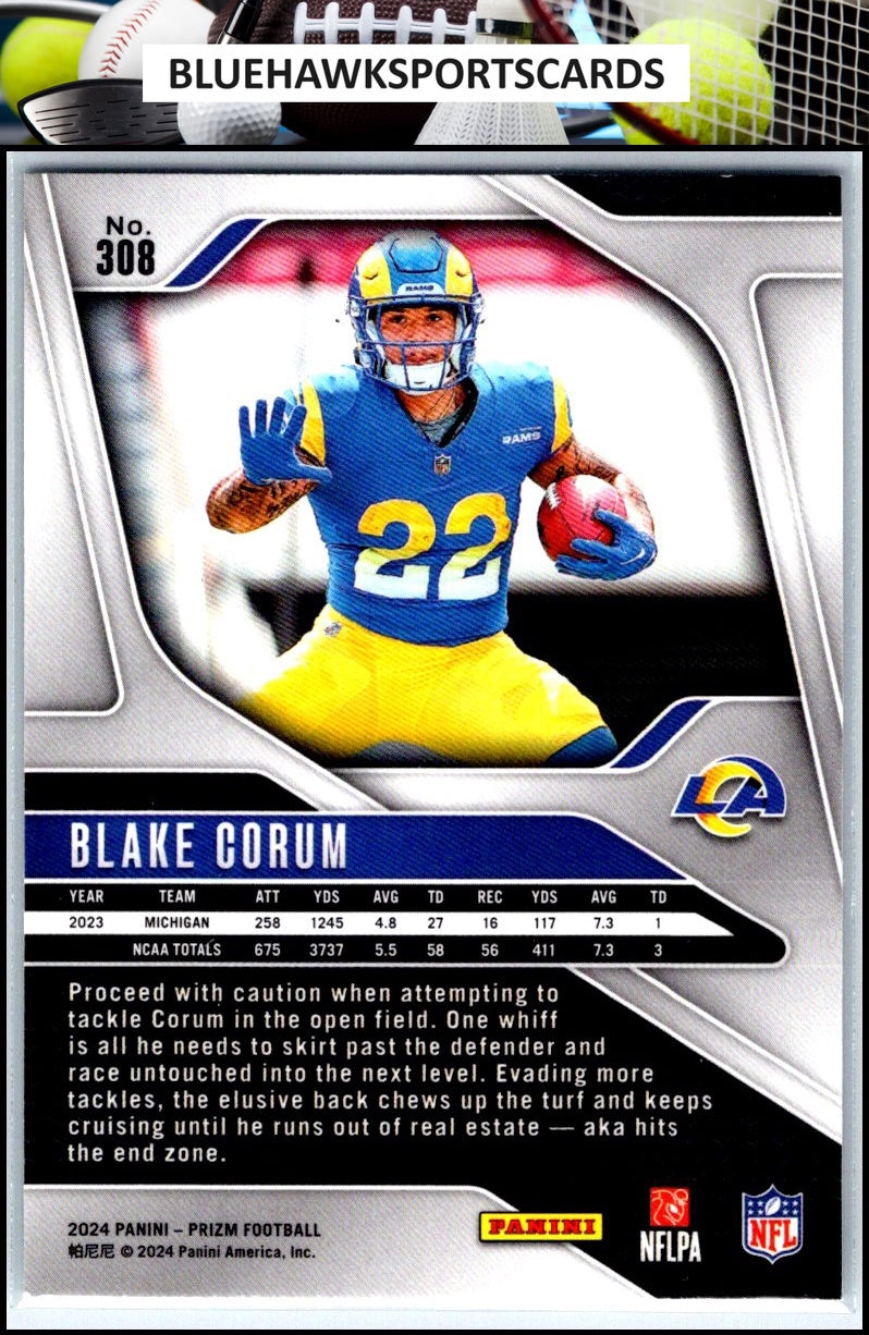 2024 Panini Prizm #308 Blake Corum