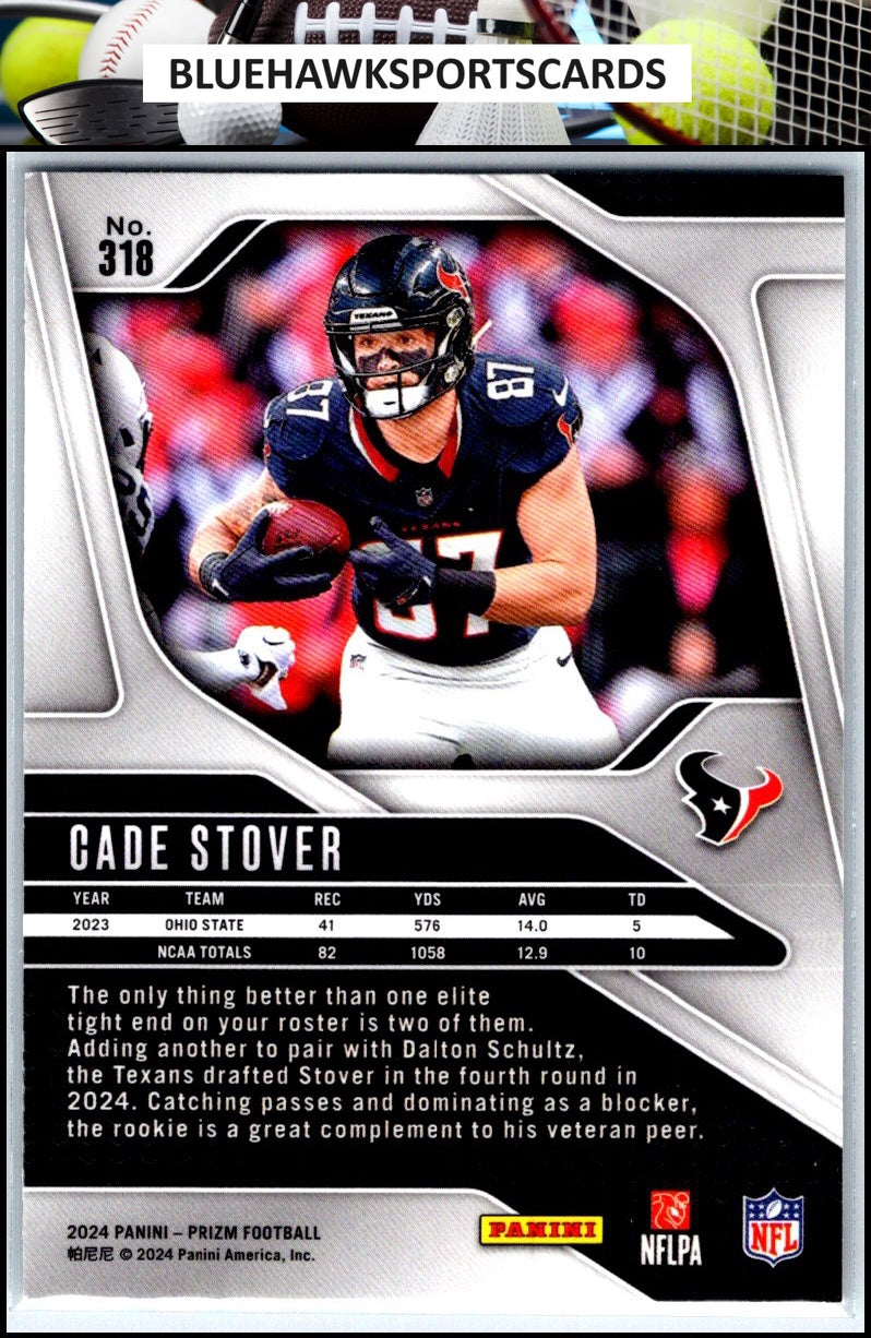 2024 Panini Prizm #318 Cade Stover