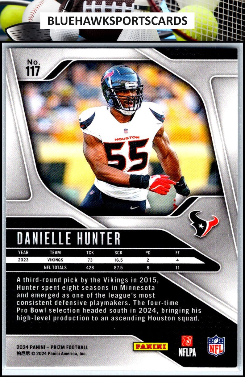 2024 Panini Prizm #117 Danielle Hunter