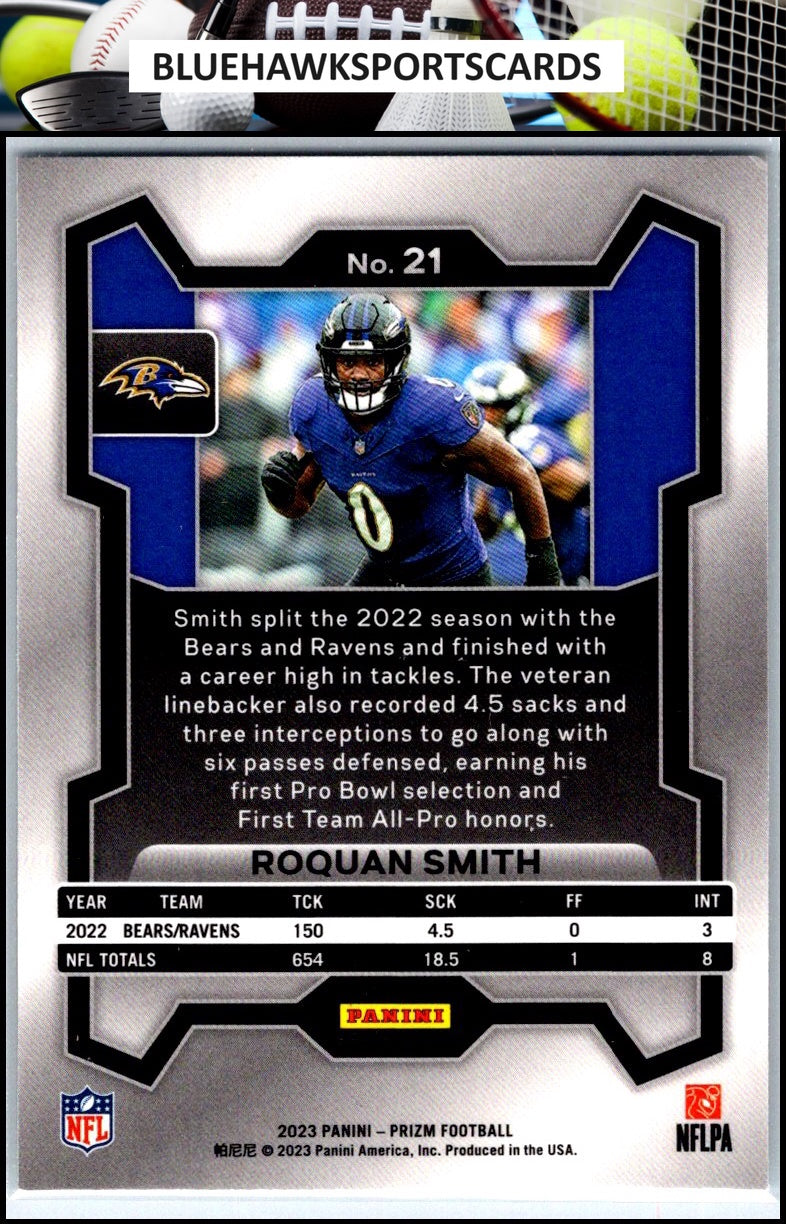 2024 Panini Prizm #21 Roquan Smith