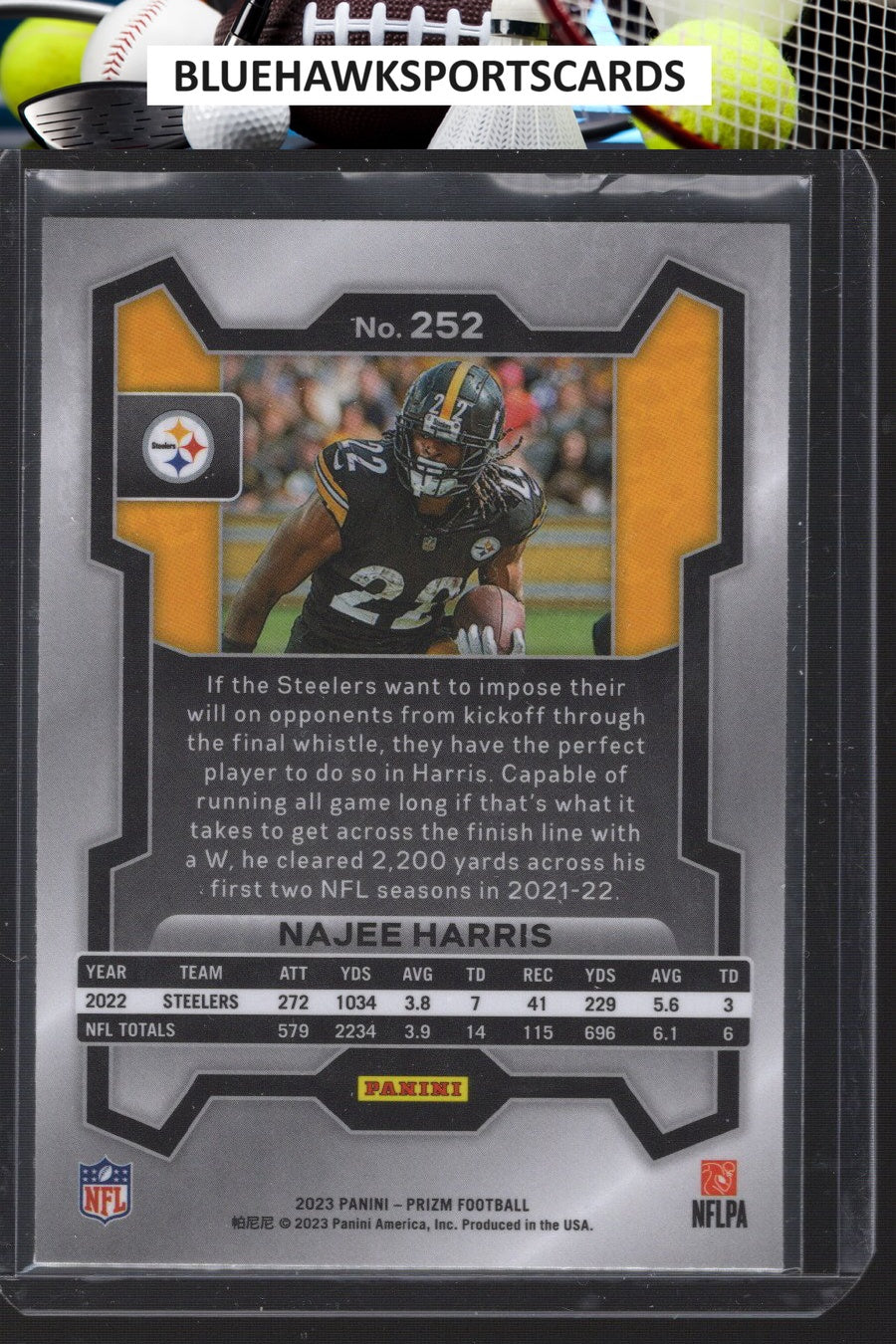 2023 Panini Prizm #252 Najee Harris