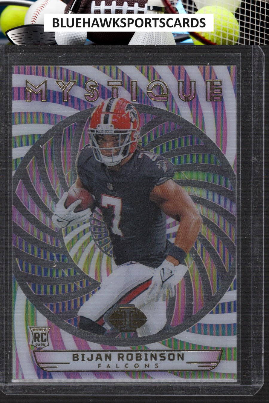 2023 Panini Illusions #3 Bijan Robinson Mystique