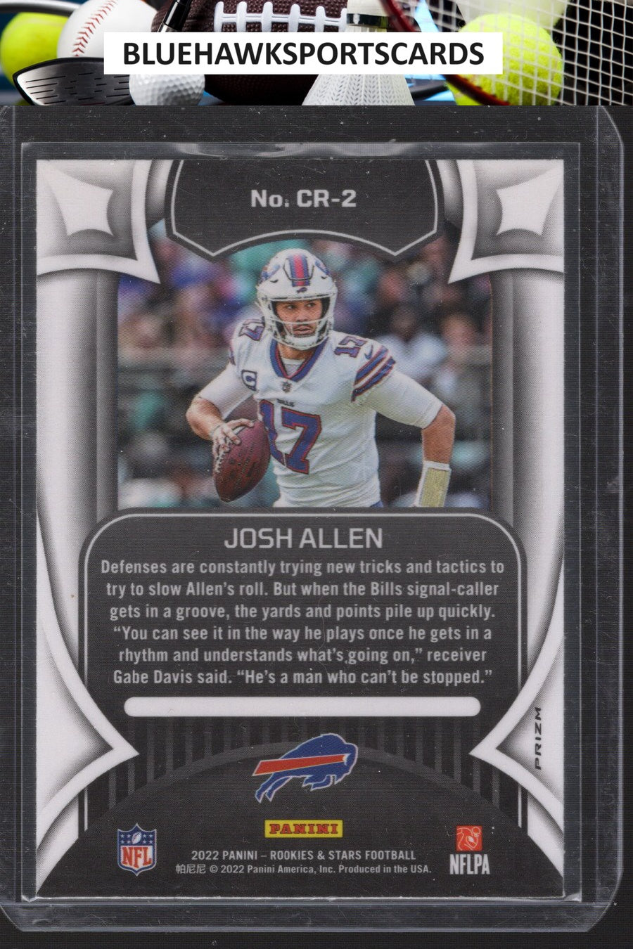 2022 Panini Rookies & Stars #CR-2 Josh Allen Crusade Silver