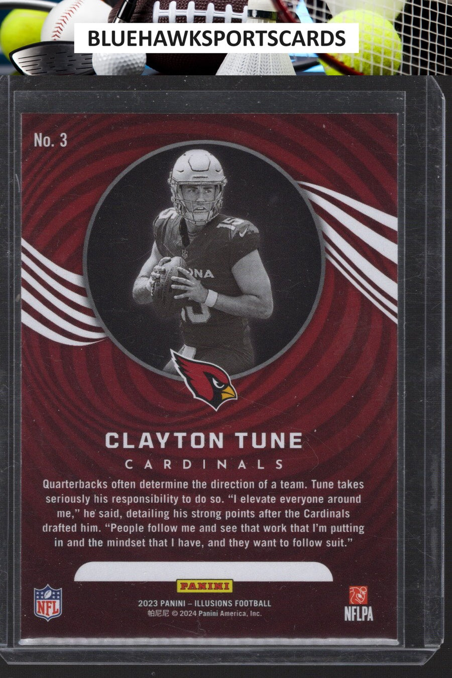 2023 Panini Illusions #3 Clayton Tune Retail