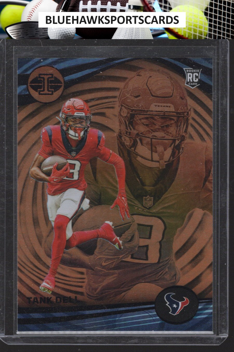 2023 Panini Illusions #44 Tank Dell Orange Trophy Collection