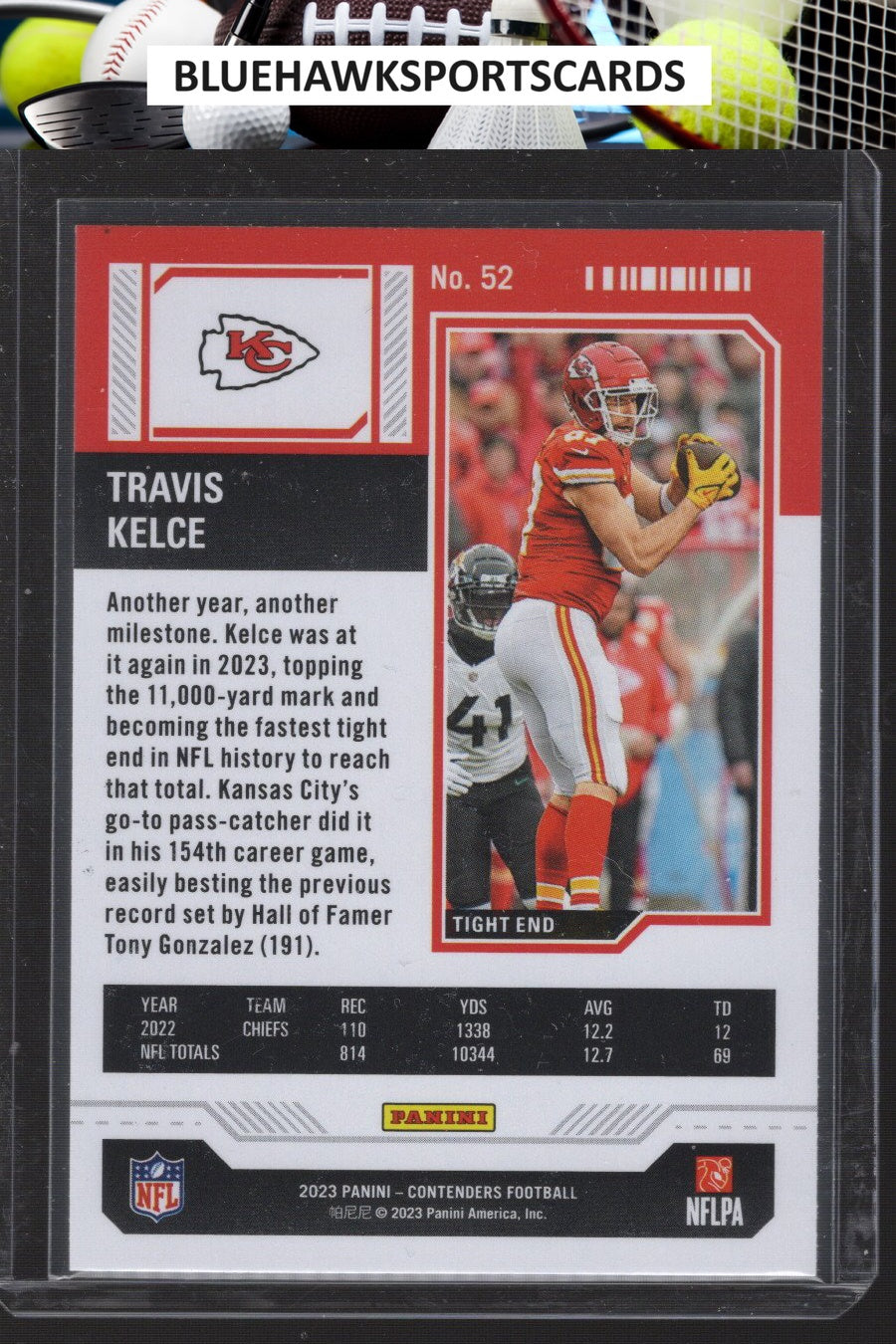 2023 Panini Contenders #52 Travis Kelce