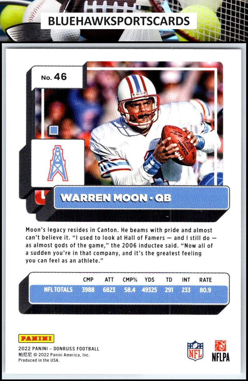2022 Donruss #46 Warren Moon