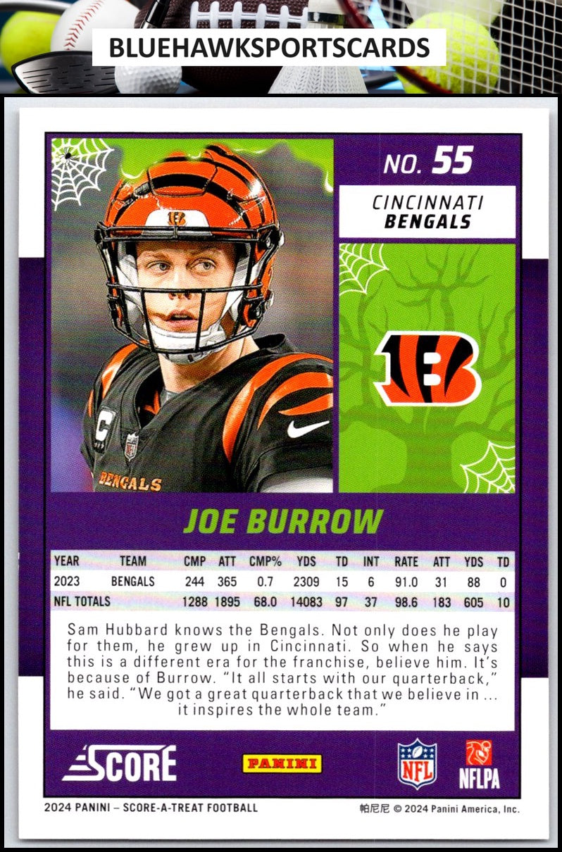 2024 Score-A-Treat #55 Joe Burrow