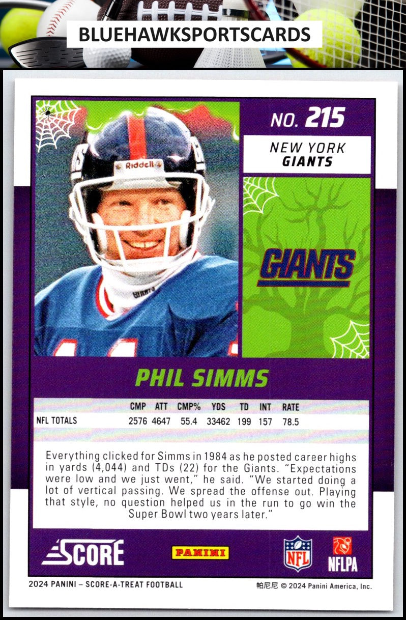 2024 Score-A-Treat #215 Phil Simms