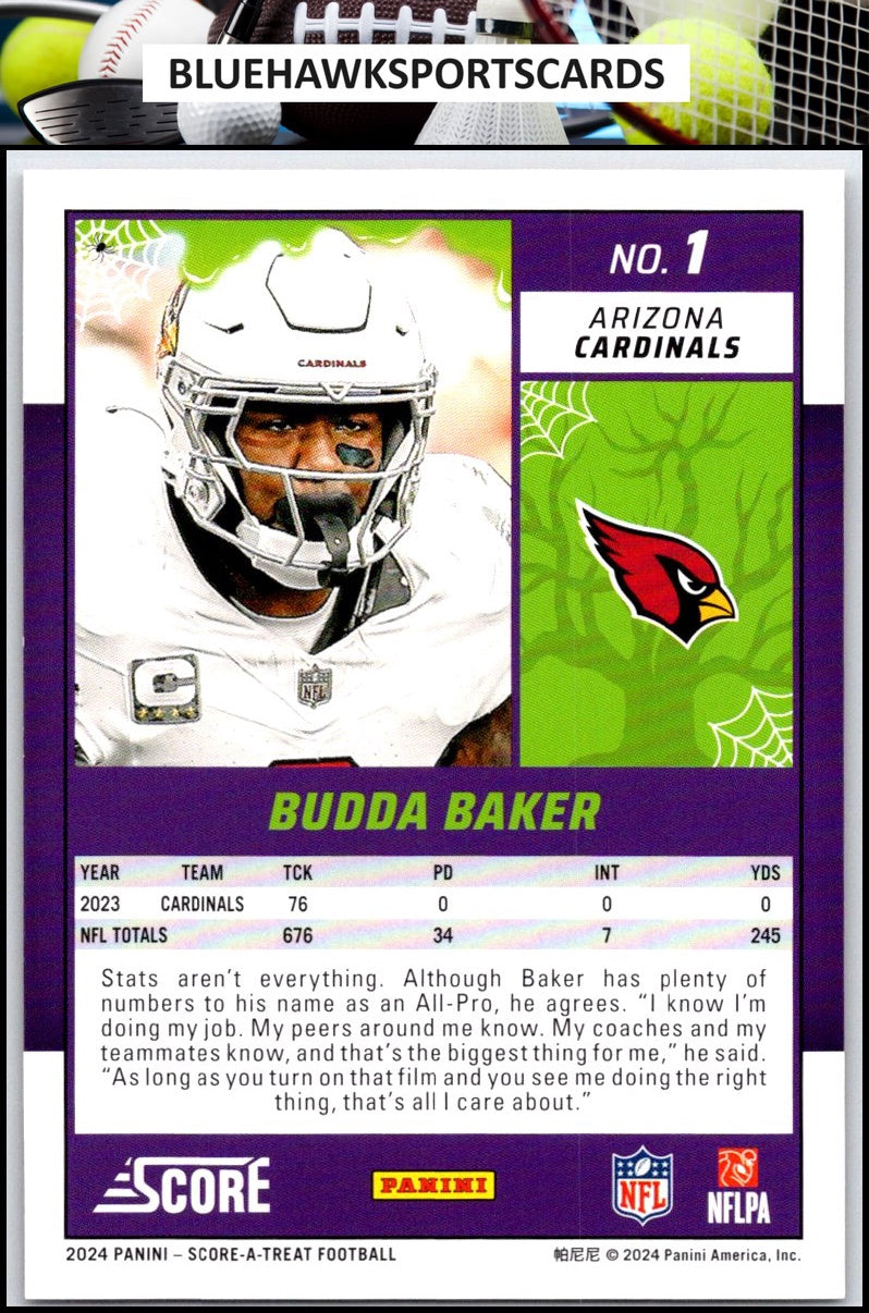 2024 Score-A-Treat #1 Budda Baker