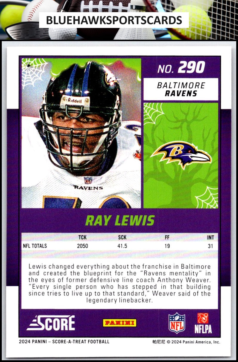 2024 Score-A-Treat #290 Ray Lewis