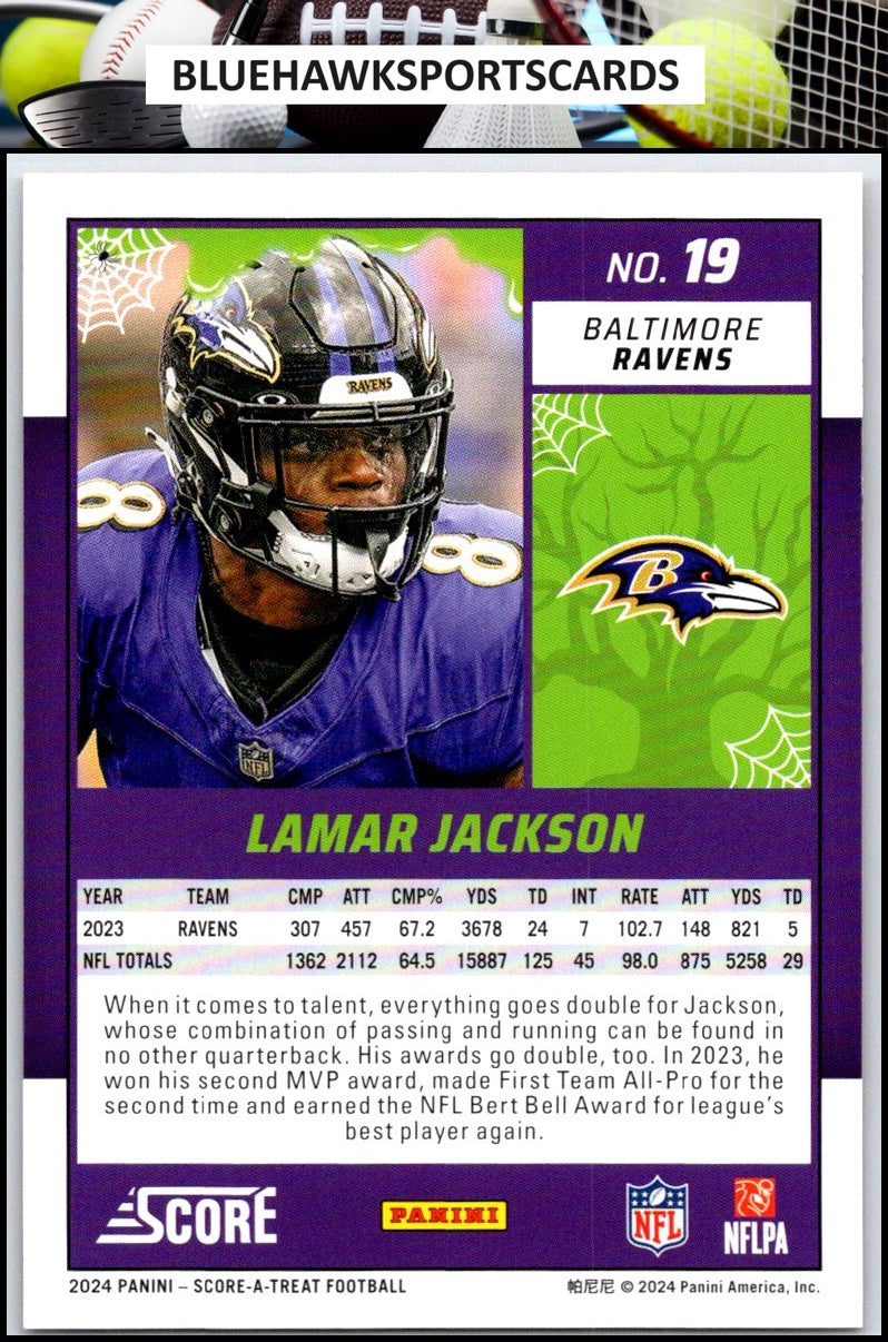 2024 Score-A-Treat #19 Lamar Jackson