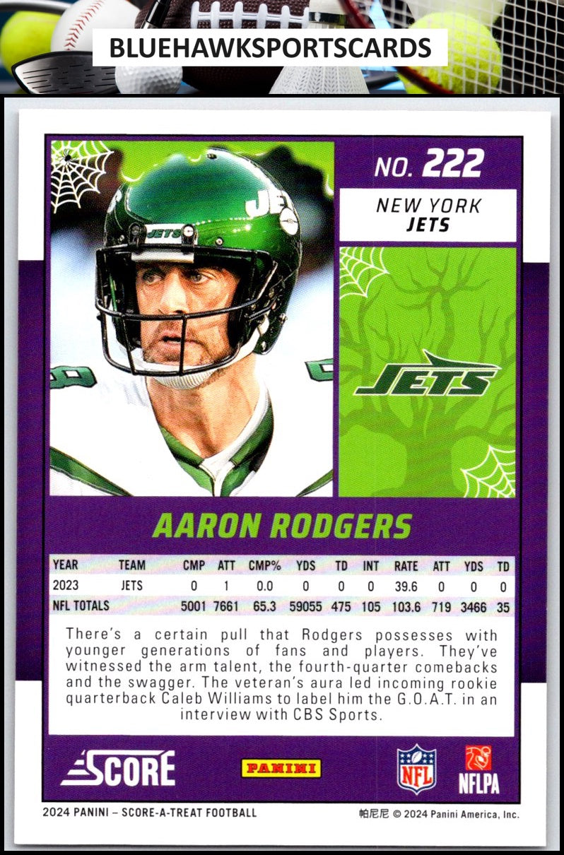2024 Score-A-Treat #222 Aaron Rodgers