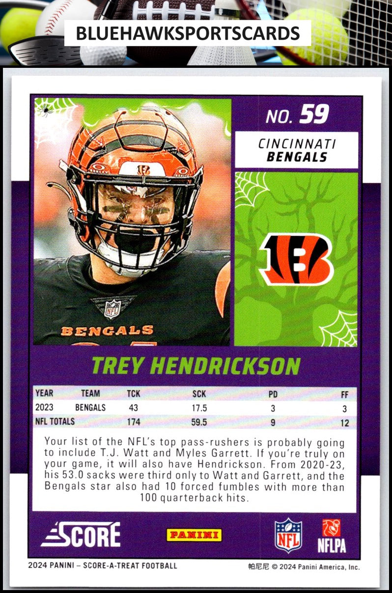 2024 Score-A-Treat #59 Trey Hendrickson
