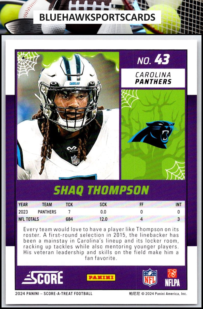 2024 Score-A-Treat #43 Shaq Thompson