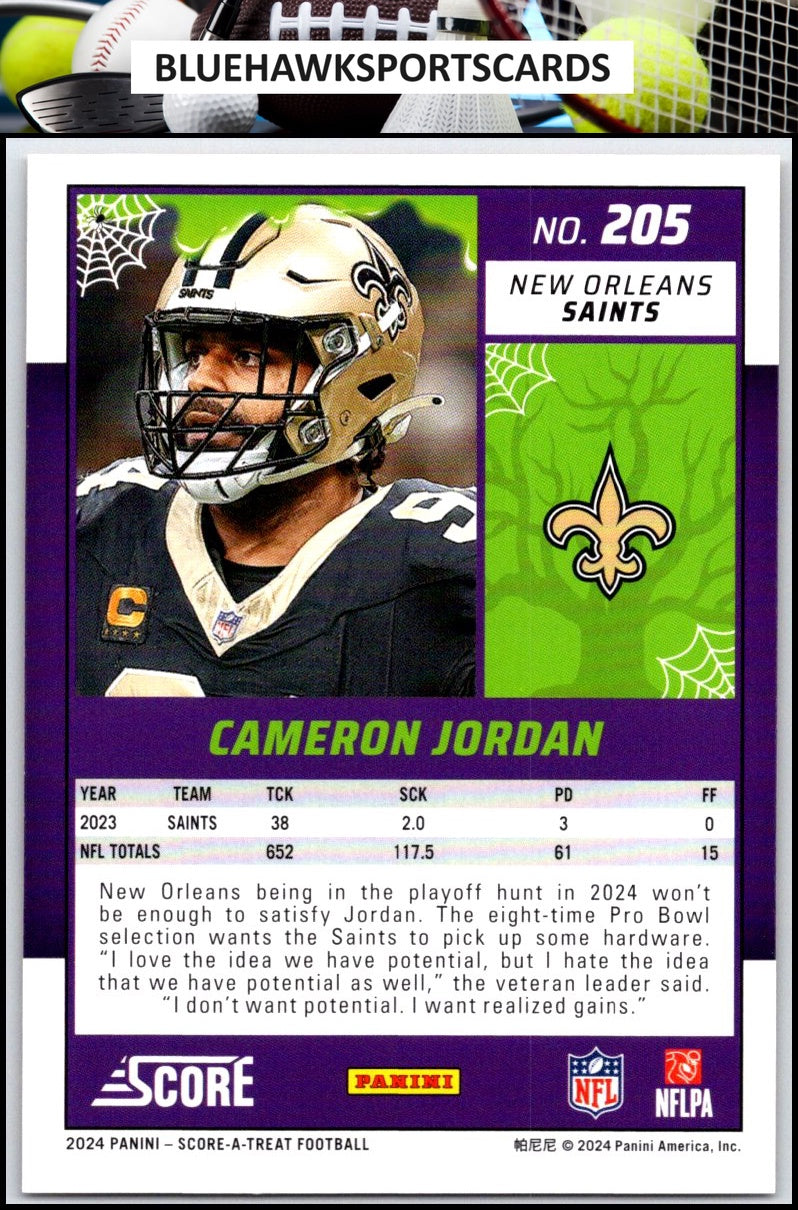2024 Score-A-Treat #205 Cameron Jordan