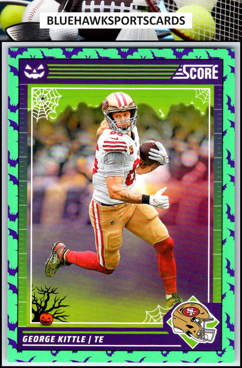 2024 Score-A-Treat #247 George Kittle A-Treat - Green Bats