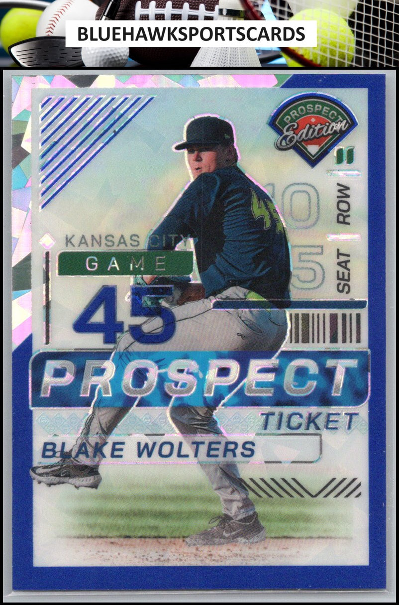 2024 Panini Prospect Edition #82 Blake Wolters Holo