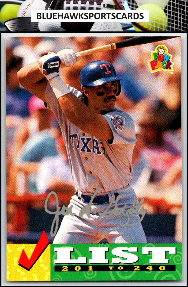 1994 Upper Deck Fun Pack #240 Checklist: 201-240