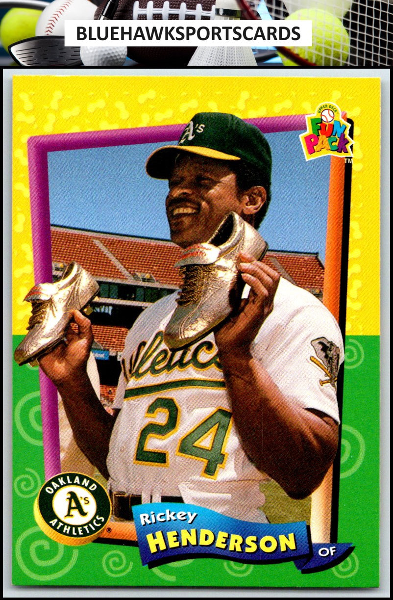 1994 Upper Deck Fun Pack #124 Rickey Henderson