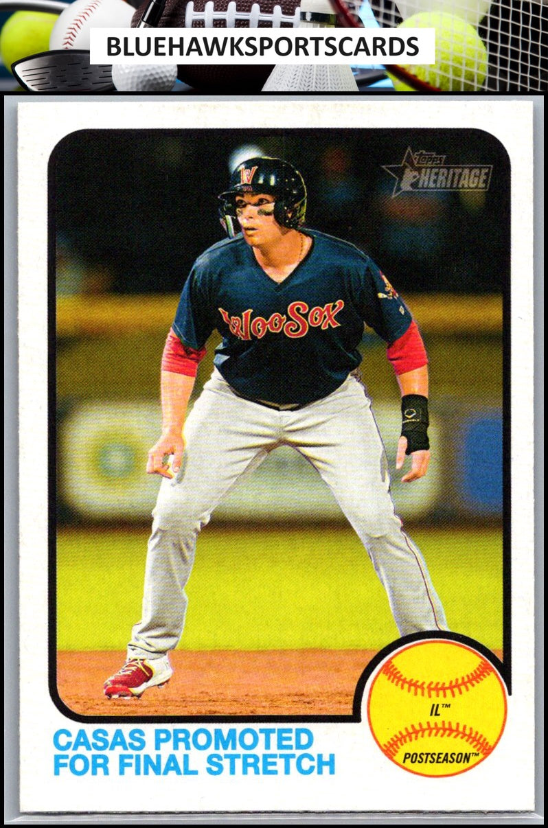 2022 Topps Heritage Minor League #103 Triston Casas