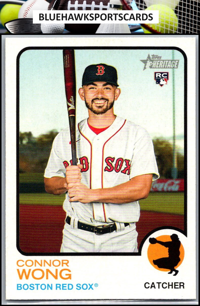 2022 Topps Heritage #249 Connor Wong