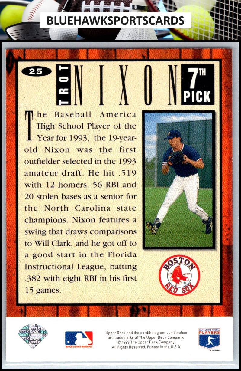 1994 Collector's Choice #25 Trot Nixon